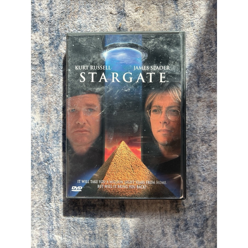 Rare Stargate (1994) Promotional DVD Kurt Russell James Spader Double-Sided Disc